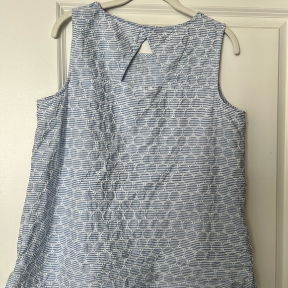 Talbots Sleeveless Blouse Top - Picture 3 of 4